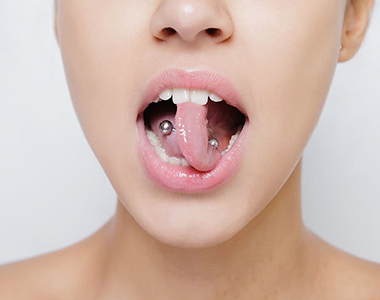 Oral Piercings- treatment at Martinsville Family Dentistry  